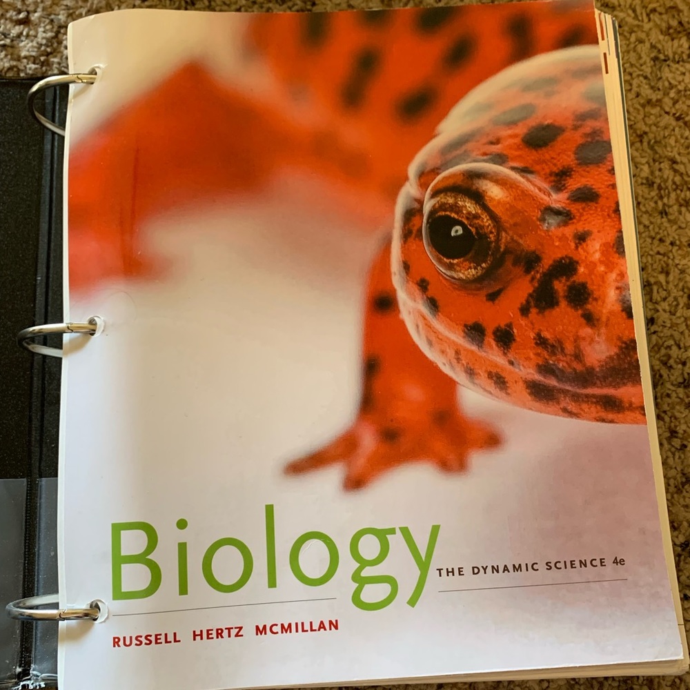 Biology The Dynamic Science 4e Russel Hurtz McMillan